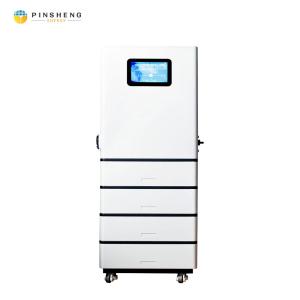 China Stackable all in one lithium ion battery cabinet 10kw 15kwh 20kwh 25kwh 30kwh residential solar power energy storage system factory
