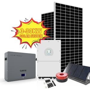 China Off Grid Solar Power Energy System 5kv 3kva 5kw 8kw Complete Design Hybrid Solar Panel factory