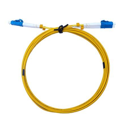 G657A Pigtail PVC LSZH Singlemode Patch Cord Duplex LC/UPC To LC/UPC