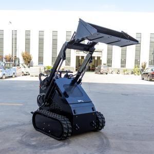 China 25hp Diesel Petrol Mini Skid Loader with EPA Engine and Crawler Wheel 280kg 380kg factory