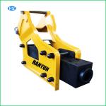 Yellow Hydraulic Excavator Hammers Stone Breaker 28-35t 155mm Rod