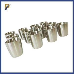 China 10ml 25ml 35ml 40ml Low Form Zirconium Crucible Straight Wall Zirconium Crucible factory