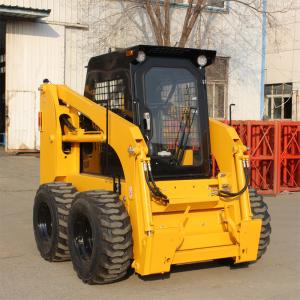 China Diesel Bagger Tracks Loader Mini Skid Steer Skidsteer factory