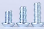 ISO7380 Steel Button Head Hex Drive Screws , Zinc Plated M5 Hex Screw