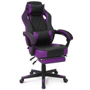 China Racing Style PU Leather Gaming Chair Ergonomic Design Foam Seat Material from ALINUNU factory