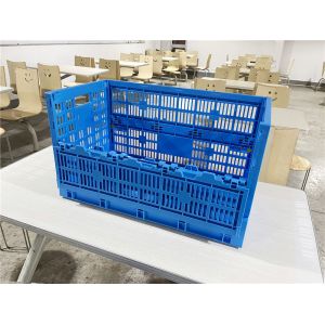 Mesh Style Foldable PP Plastic Egg Crate for Transportation in Poultry Meshy Box