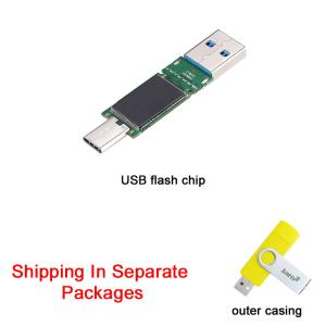 China 16GB 32GB 64GB 128GB 3.0 USB OTG Chip Type C Flash Drive PCBA Chip factory