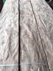 China Sliced Natural Bubinga Wood Veneer Sheet factory