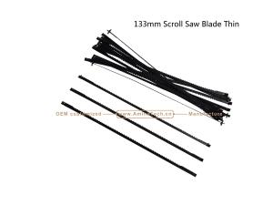 China 133mm Scroll Saw Blade Thin, Power Cut for Carton Moulder ,Parts of power machine to cut Wood plyer or Carton factory