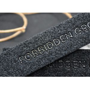 OEKO Female Velcro Embossed Patches Hook And Loop Patches