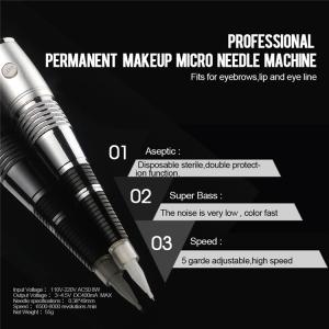 China Easy Operated TKL Permanent Eyebrow Tattoo Machine Power DC 3~4.5V MAX 400mA factory