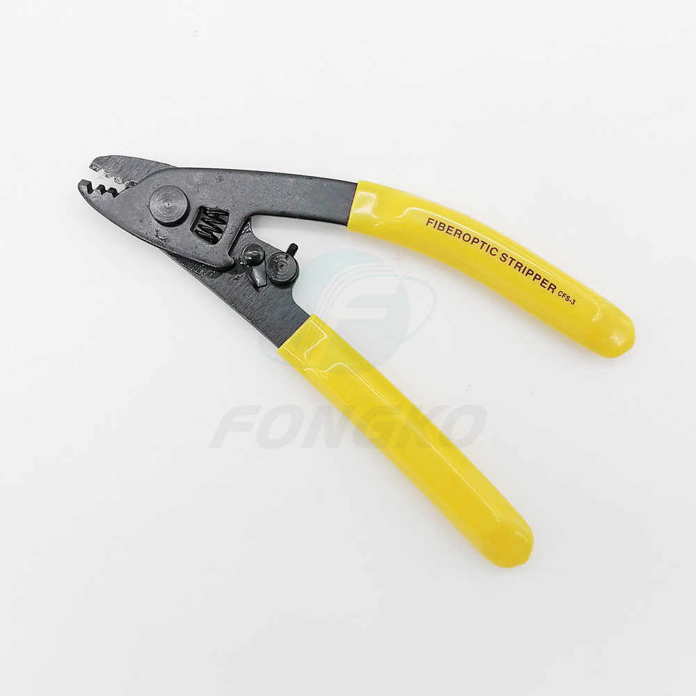 Three Port Pliers Miller Fiber Stripping Tool For FTTH Optical