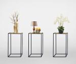 Aluminum Surface Shop Display Shelves Metal Frame Shelving With Different Size
