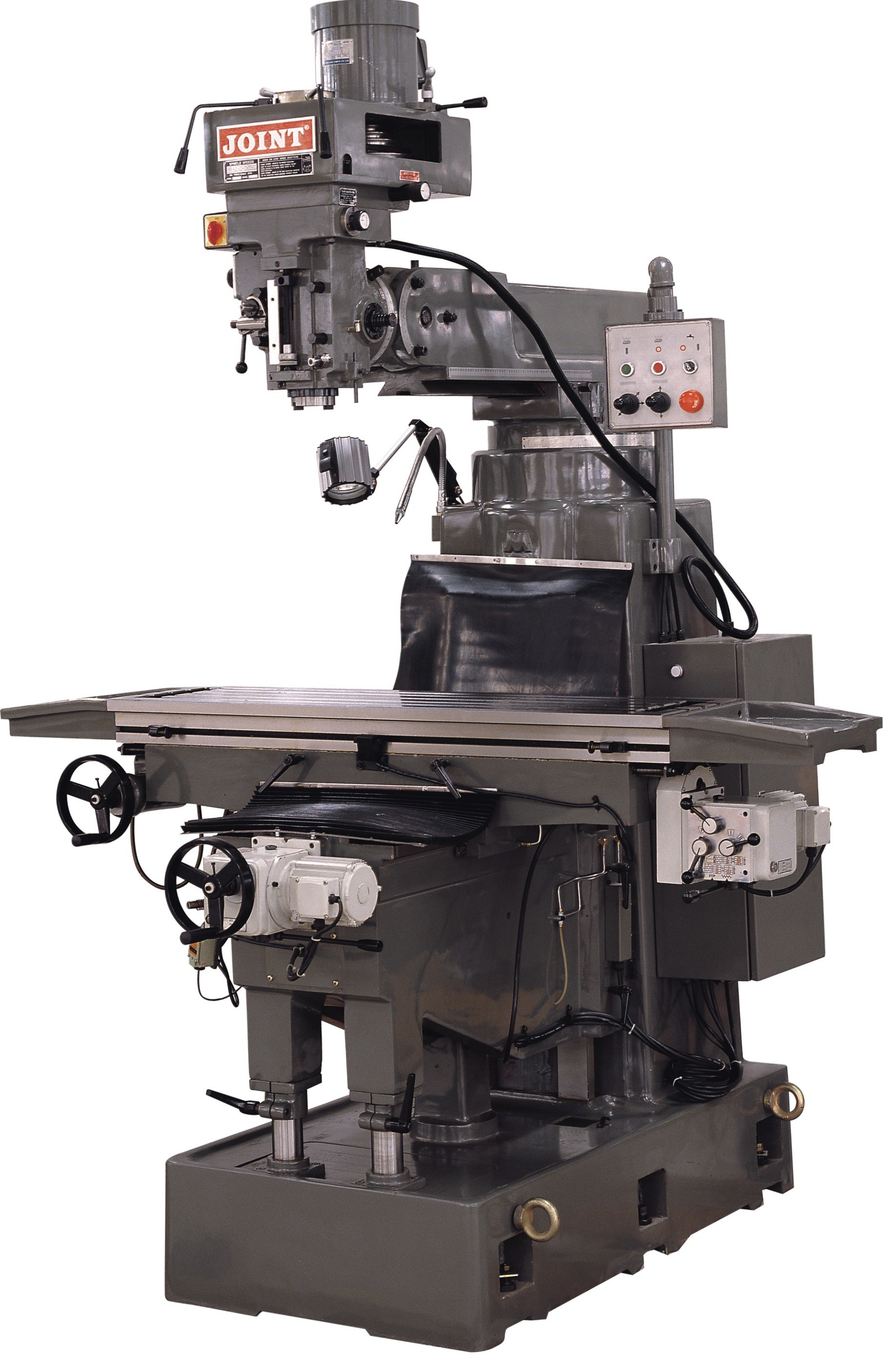 China 1524×360mm Table Vertical Milling Machine Ball Screw For Guideway Cover factory