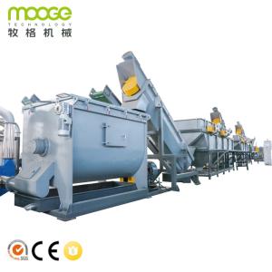 China High quality Plastic polyethylene Film/Bag Washing Drying Recycling Machine factory