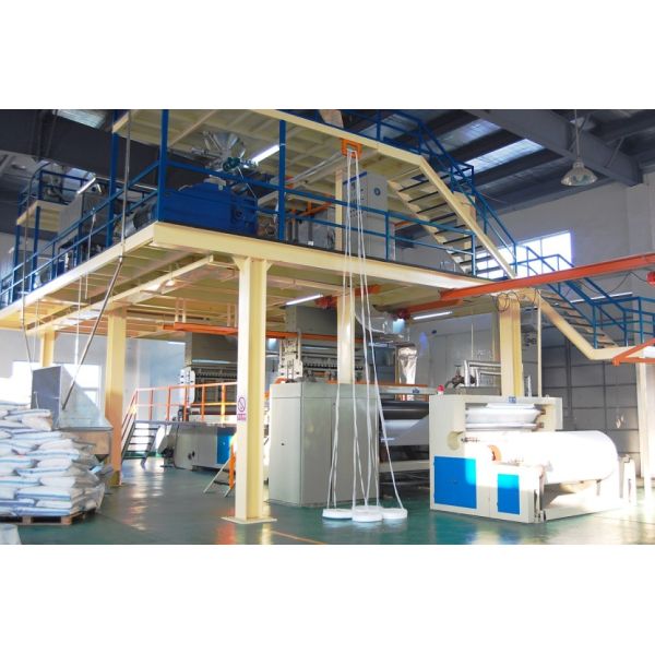 China Competitive price1.6-3.2m S/SS non woven fabric making machine factory