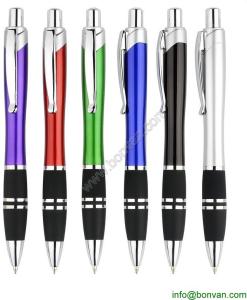 China plastic ball pen,click mechanism promotional pen for gift use, beautiful looking factory