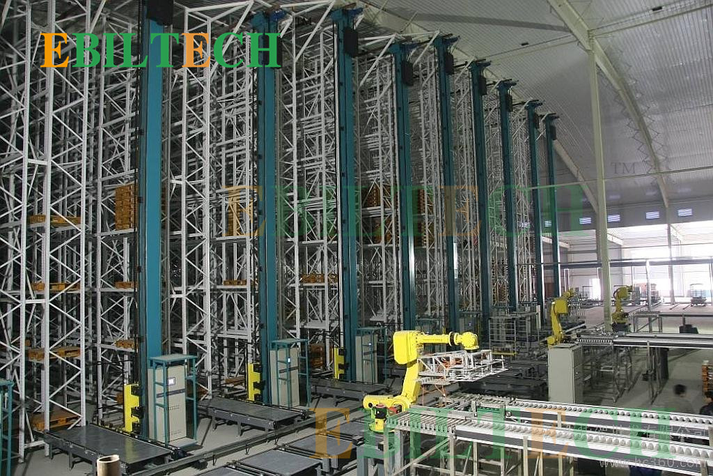 SS400 Steel Intelligent ASRS Systems 300 - 1500kgs/level 800 - 3000mm Width