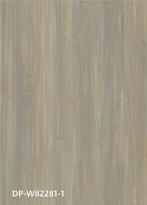 China Soundproof 6mm SPC Wood Environmental Friendly Grey Pine GKBM DP-W82281 factory