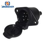 Hot selling 7p Trailer Socket Pvc 24v N Type Truck Cable Connector