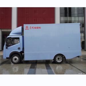 China 18.5CBM Electric Van Cargo Truck with Rear Camera and Electronic Stability Control factory