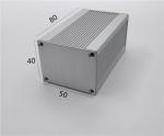 50*40*60mm Cost-effective Anodized Black and Grey Metal Aluminum Housing For