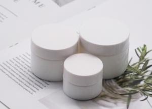 China 15g Glass Cream Jar For Personal Care 30g For Cosmetic Round Hot Stamping factory