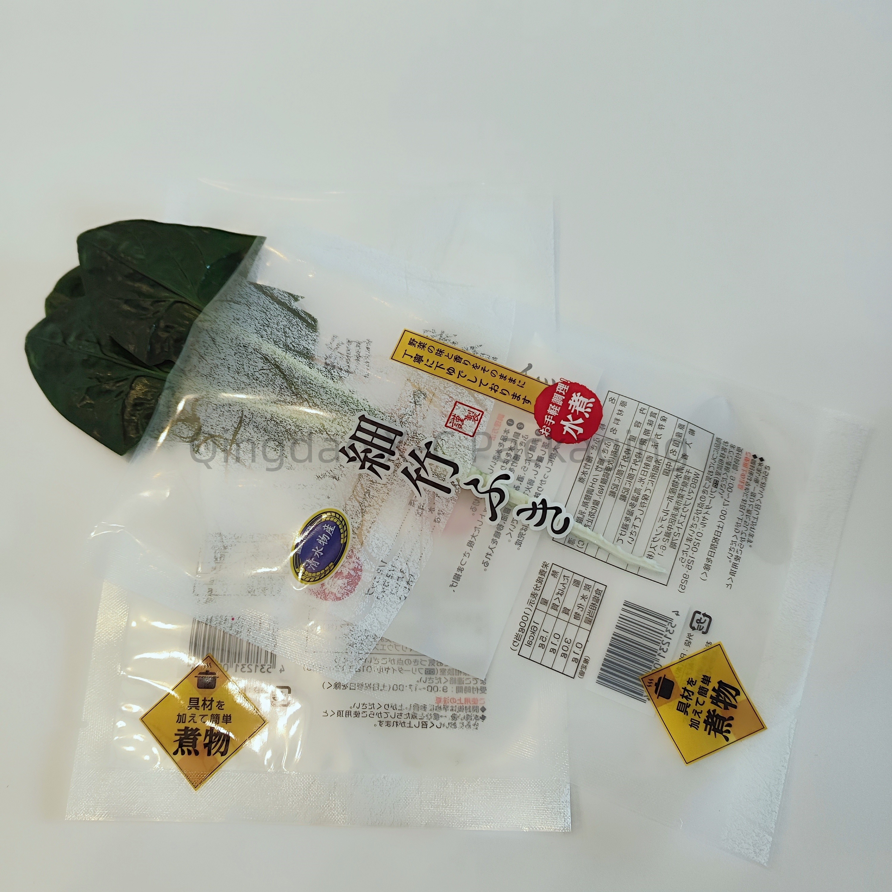 Flexible Plastic 3 Side Seal Sachet For Cookie Food Packaging Foil Drip Coffee Filter