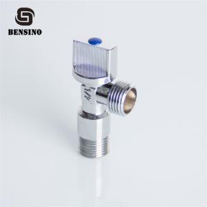 China Chrome Plated Plastic Handle 1/2&quot; Brass Angle Valve factory