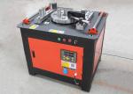 Reinforced Iron Rebar Spiral Bender , Hydraulic Steel Rod Bending Machine