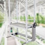 Mobile Multi Tier Seedbed Systems Greenhouse Rolling Tables for Any Crop