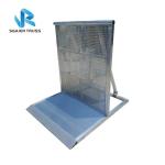 Sgaier 1.2m Aluminium Crowd Control Barrier Metal Pallets For Event Show