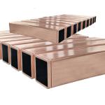 Liquid Steel Continuous Casting Mould Tube 12mm IOS Square Copper Pipe