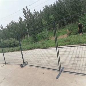 China Canada Market 6 X 10 Ft Construction Site Movable Galvanized Temporary Fence Panels factory