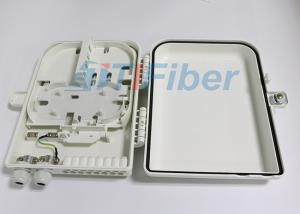 China 16 Core Fiber Termination Box , ABS Fiber Distribution Box For Ftth Network factory