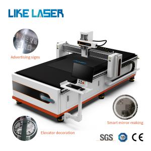China Smart Mirror Carving Machine by Hydraulic for Stainless Steel Plate Etching and Engraving factory