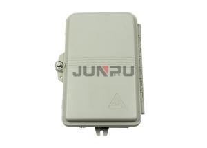 China 4 Port Outdoor Fiber Optic Distribution Box, PC+ABS Material factory