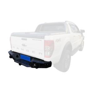 China Powder Coated Front and Back Steel Rear Car Bumpers for Ford Ranger 4x4 Auto Accessories factory