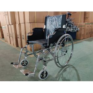 China Multifunction Drive Foldable Wheelchair Foot Rests Removable factory