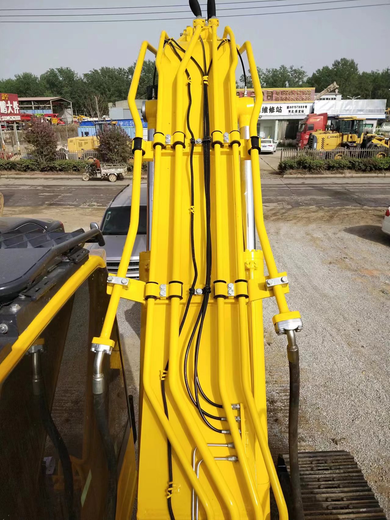 Refurbished Komatsu PC200-8 Used Crawler Excavator 20T For Earthmoving
