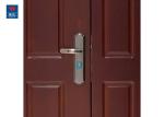 Double MDF Laminated Fire Rated Interior Fireproof Fire Wooden Door Manufacturer