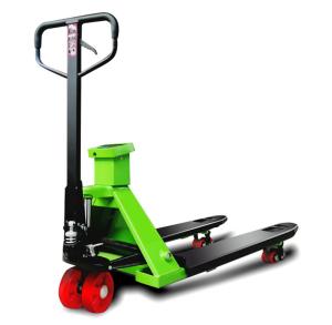 China LCD RS232 1T Weighing Scale Hydraulic Hand Pallet Truck factory