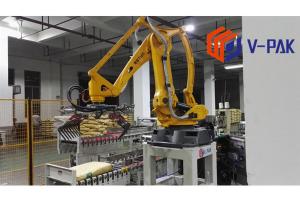China 0.7MPa High Speed Robotic Automatic Palletizer Machine factory