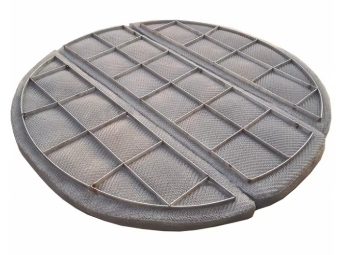 316 SS Wire Mesh Demister Pad Durable Vapor Liquid Separation For Industrial Use