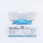 50 Pcs 3 layer GBT32610-2016 Disposable Face Mask