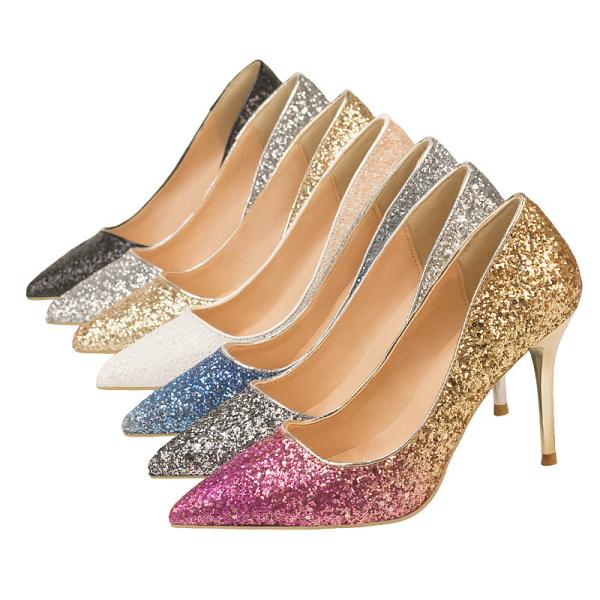 6289-18 European And American Style Women'S Shoes High Heels Shallow Mouth