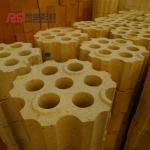 Al2o3 55 % Fire Clay Checker High Temperature Brick Customsized Color