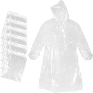 China 0.014mm Thick Adult Emergency Waterproof Rain Poncho With Hood factory