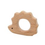 Wooden Baby Toys Montessori Toys Fun Animal Toys, Smooth Natural Wood, Wood