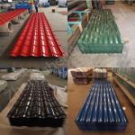 Z10-Z29 Coating RAL 9047 and RAL 9002 Metal Galvanized Roof Sheet for House